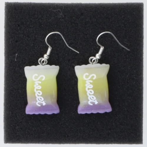 Slikpose øreringe (str. 1,5 x 2 cm)