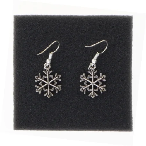 Snefnug øreringe (str. 1,5 cm)