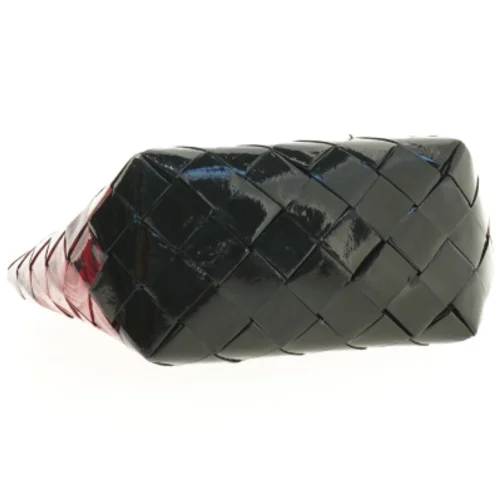 Flettet og håndlavet damehåndtaske (str. 15 x 16 cm)