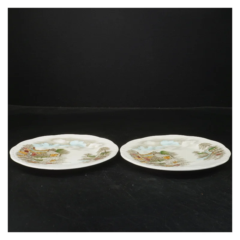 Alfred Meakin Eversham tallerkener fra Alfred Meakin (str. Ø 18 cm)