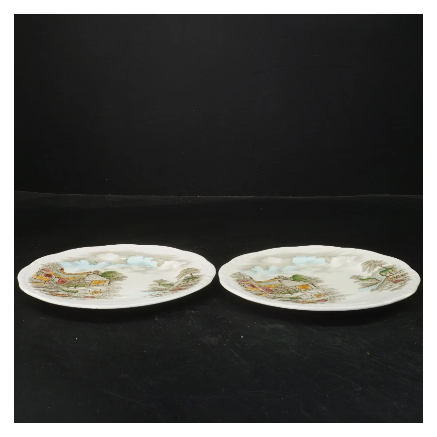 Alfred Meakin Eversham tallerkener fra Alfred Meakin (str. Ø 18 cm)