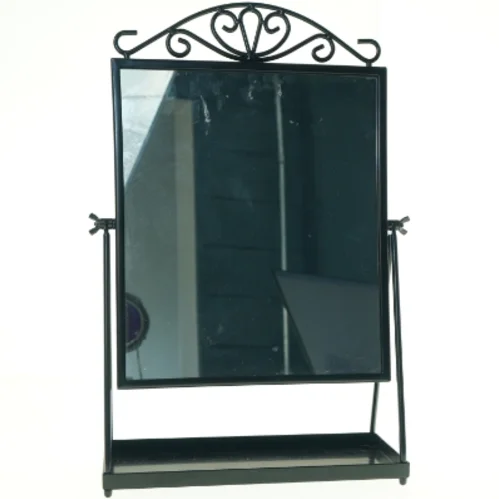 Stående spejl med hylde fra IKEA (str. 41 x 27 cm)