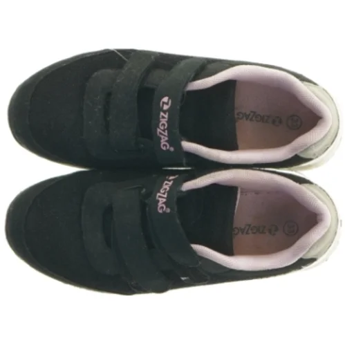 Brugte børnesko i sort fra Zigzag (str. 33 )