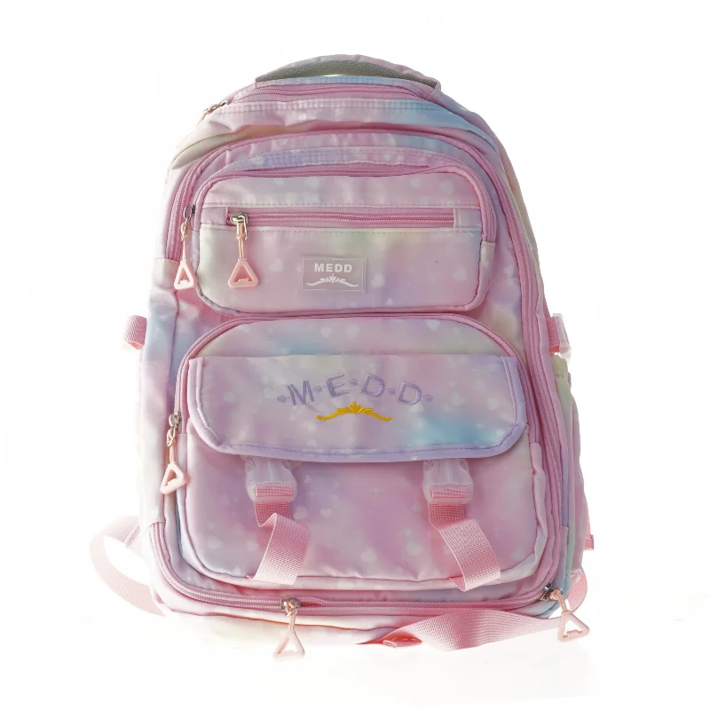 Farverig rygsæk til børn fra MEDD (str. 45x35 cm)