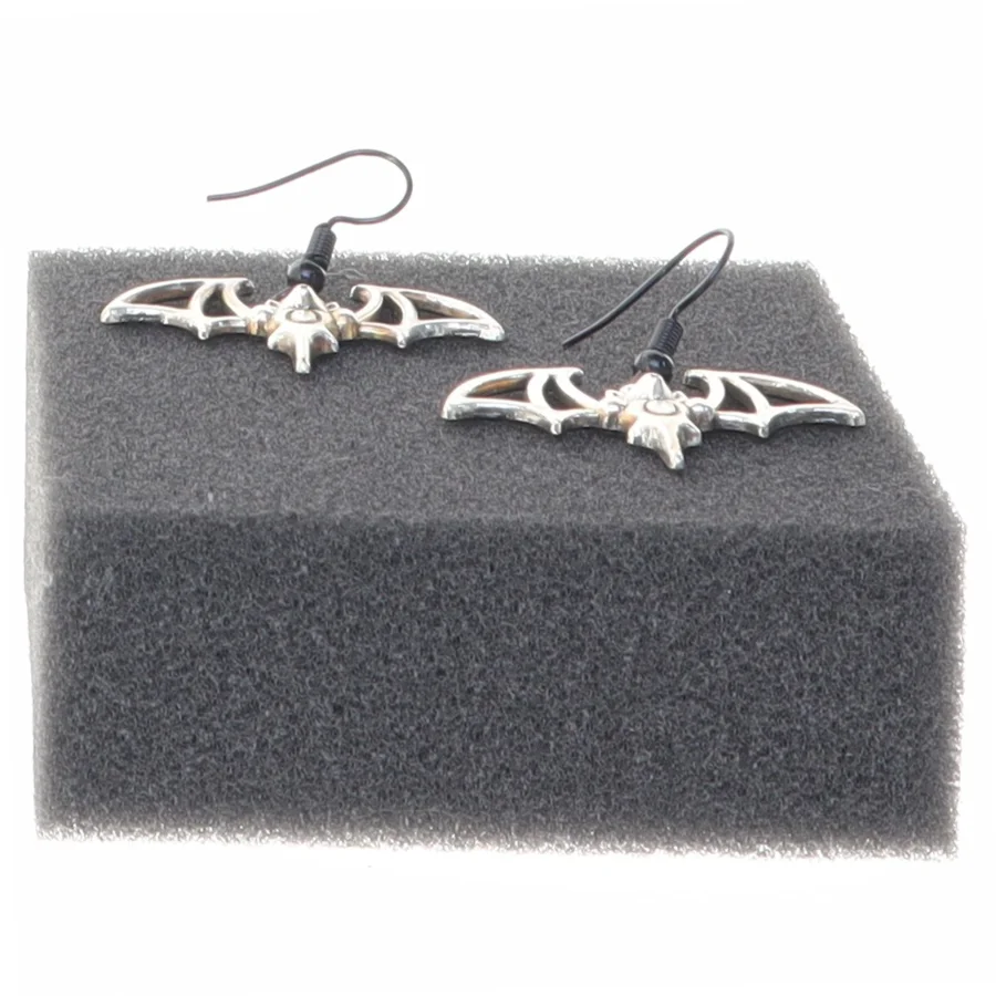 Flagermus øreringe (str. 3,5 cm)