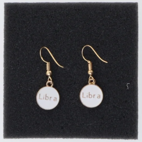 Øreringe med stjernetegn (str. Ø 14 mm)