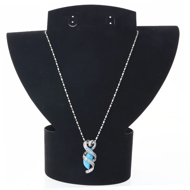 Halskæde med vedhæng (str. 45,5 cm)