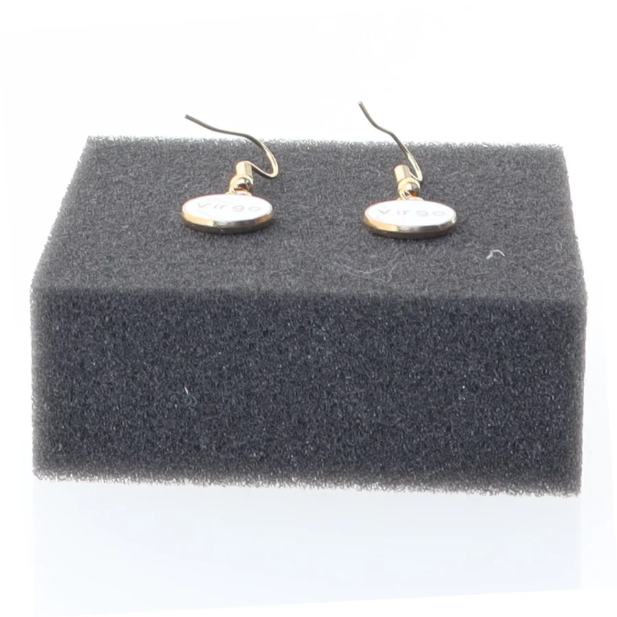 Øreringe med stjernetegn Jomfruen (str. Ø 14 mm)