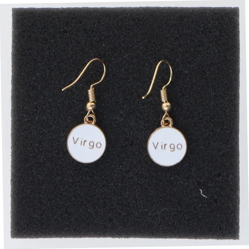 Øreringe med stjernetegn Jomfruen (str. Ø 14 mm)