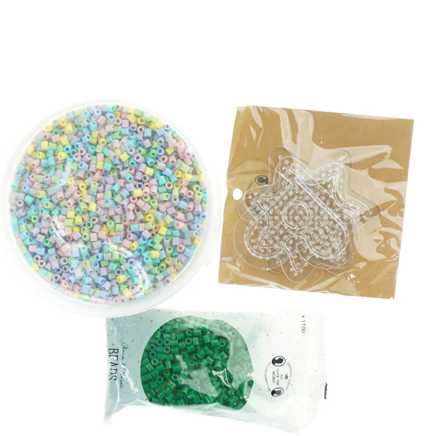 Perler og perleplader fra Playbox (str. 15x14 cm)