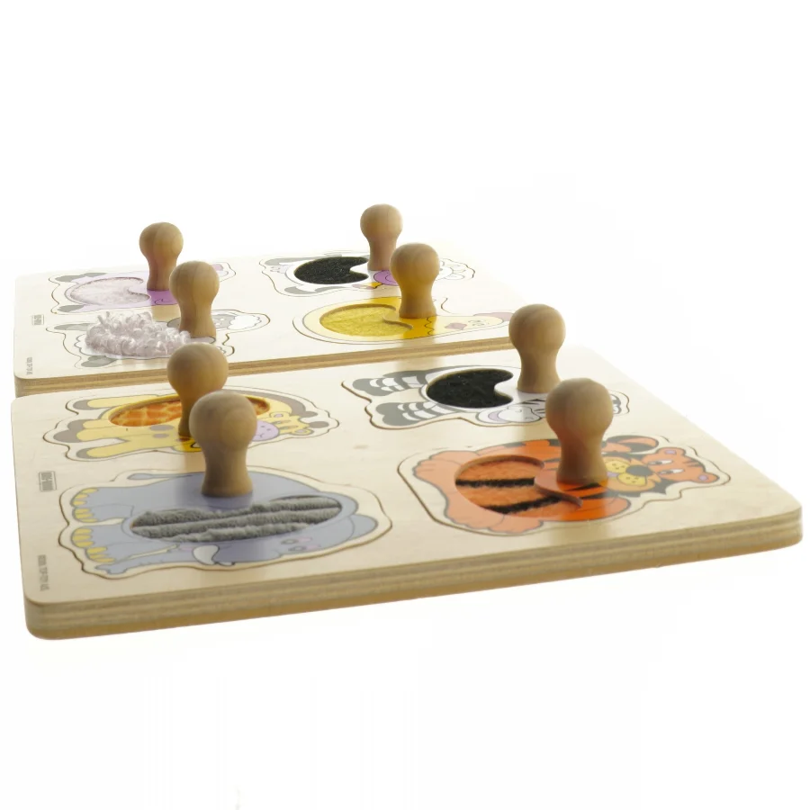 Puslespil med dyr (str. 20 x 20 cm)