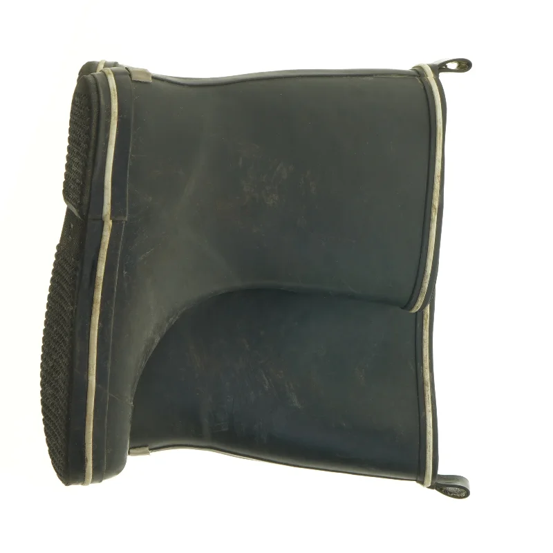 Brugte sorte gummistøvler (str. 34)