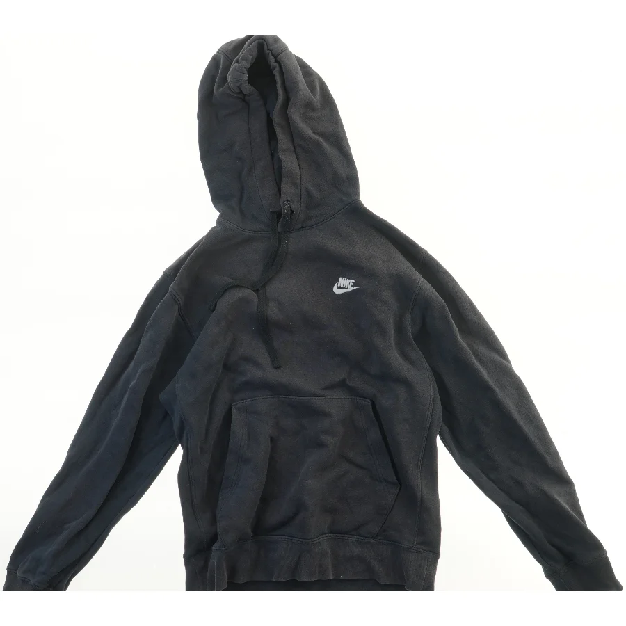 Sort hættetrøje fra Nike (str. 164)