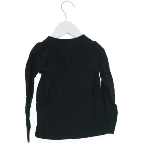 Langærmet sort bluse fra H&M (str. 98)