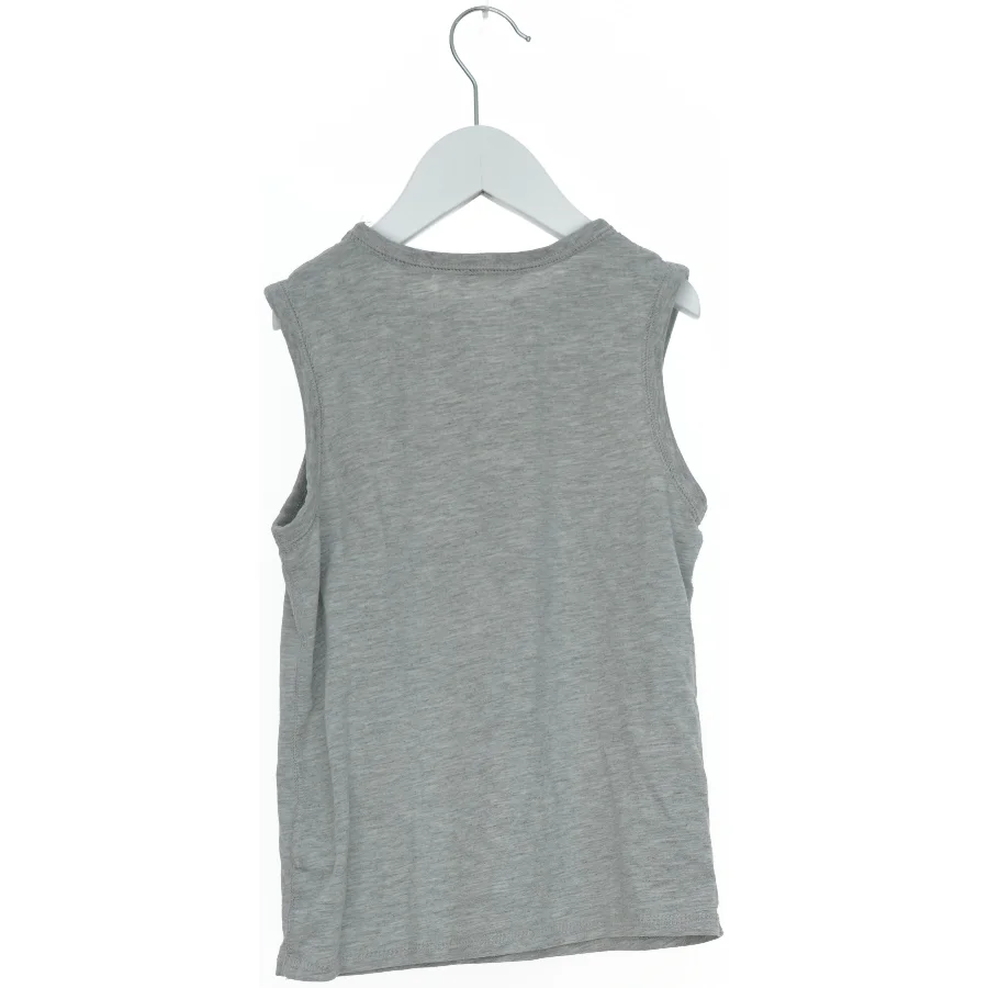 Grå tanktop med Rolling Stones print fra H&M (str. 128)