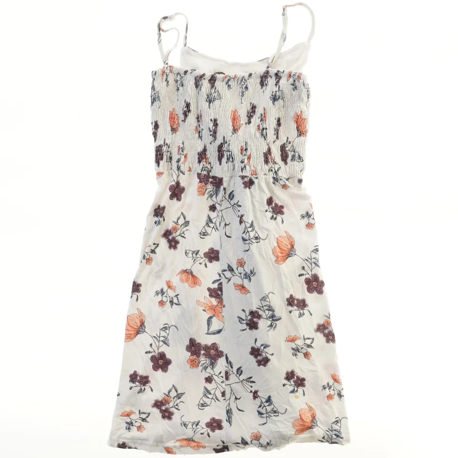 Sommerkjole med blomsterprint (str. S)