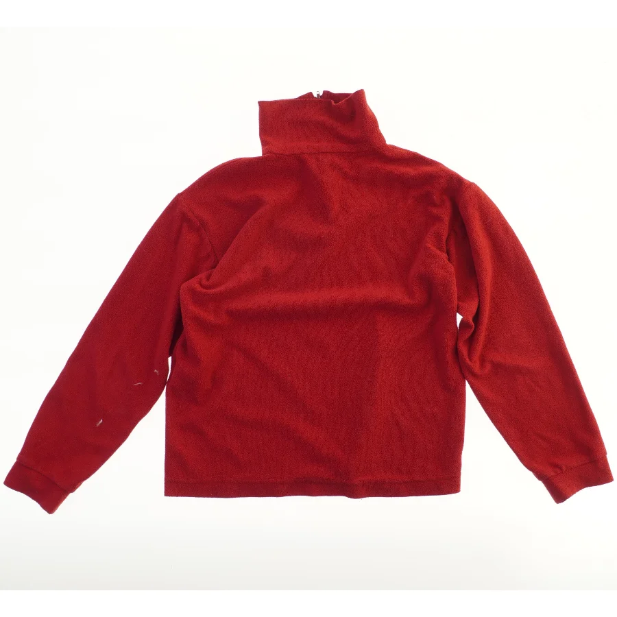 Rød fleece trøje (str. 164)