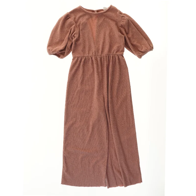 Lang kjole med korte ærmer fra Zara (str. 164)