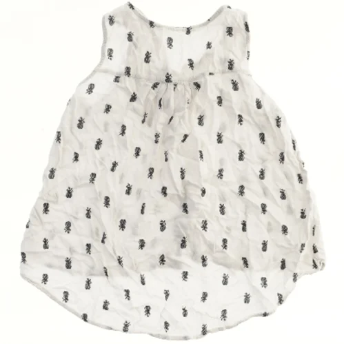 Ærmeløs top med ananasmønster fra H&M (str. 140)