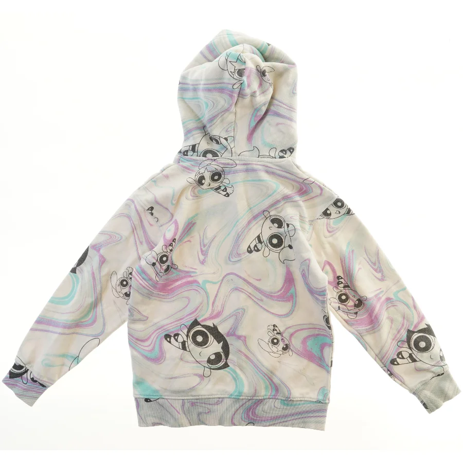 Powerpuff Girls hættetrøje fra H&M (str. 134)
