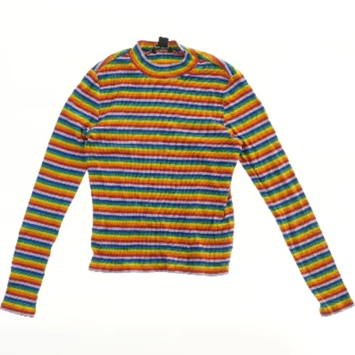 Langærmet stribet trøje fra Monki (str. S)