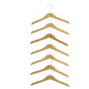 Nye Træbøjler til børnetøj