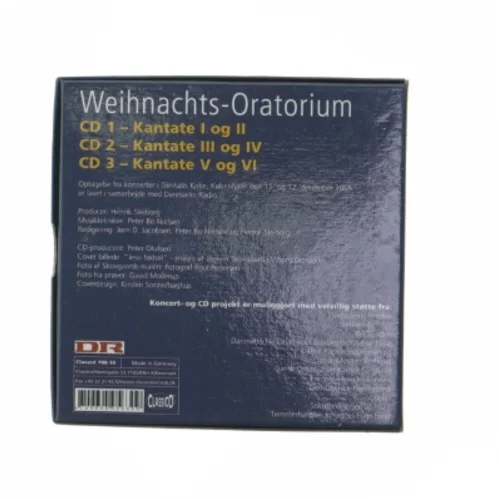 Bach Weihnachts-Oratorium album fra Classico