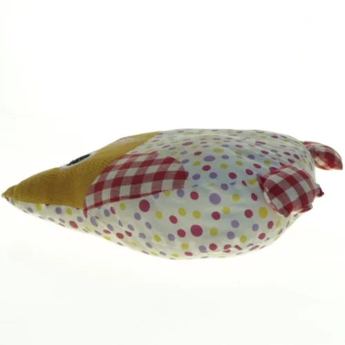 Ugleformet pude med prikker (str. 30 x 24 cm)