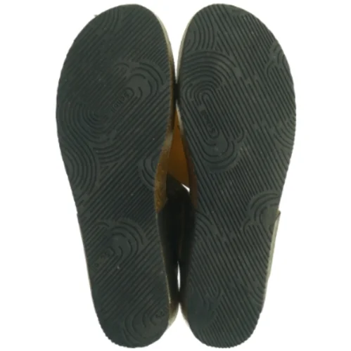 Sorte/ guld  sandaler fra Bioprint (str. 42)