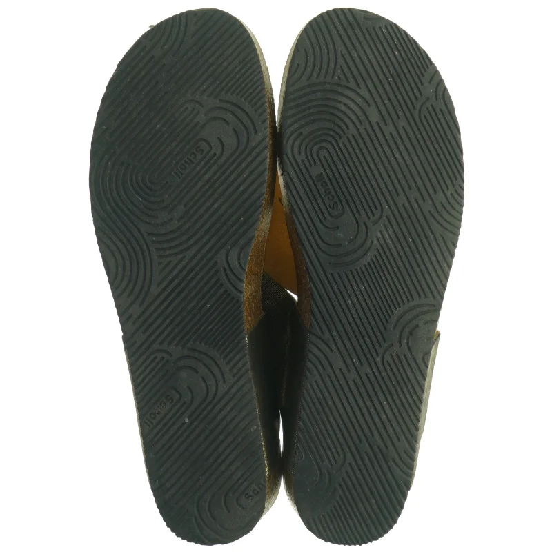 Sorte/ guld  sandaler fra Bioprint (str. 42)