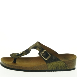 Sorte/ guld  sandaler fra Bioprint (str. 42)