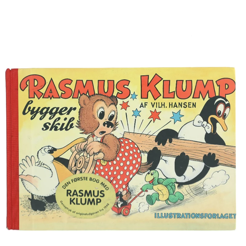 Rasmus Klump bygger skib af Vilh. Hansen (Bog)