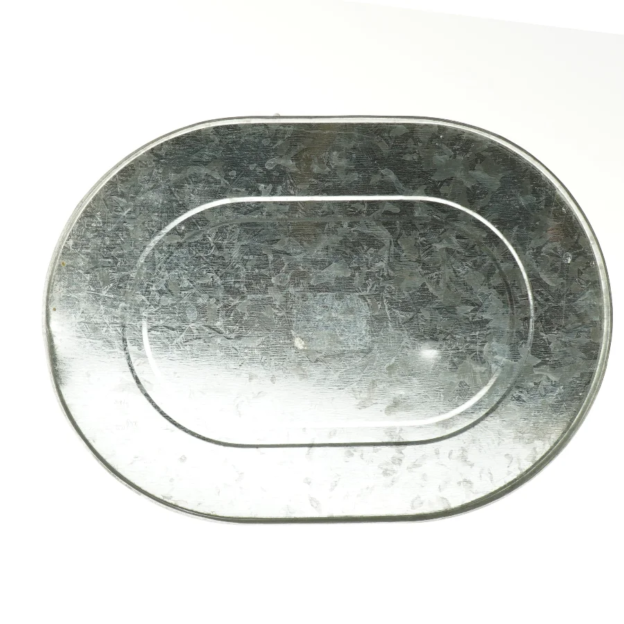 Galvaniseret moppe spand  (str. 31x23x22 cm)