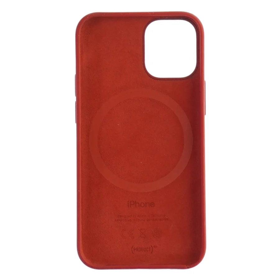 iPhone MAGSAFE silikonecover fra Apple (str. 13,5x7 cm)