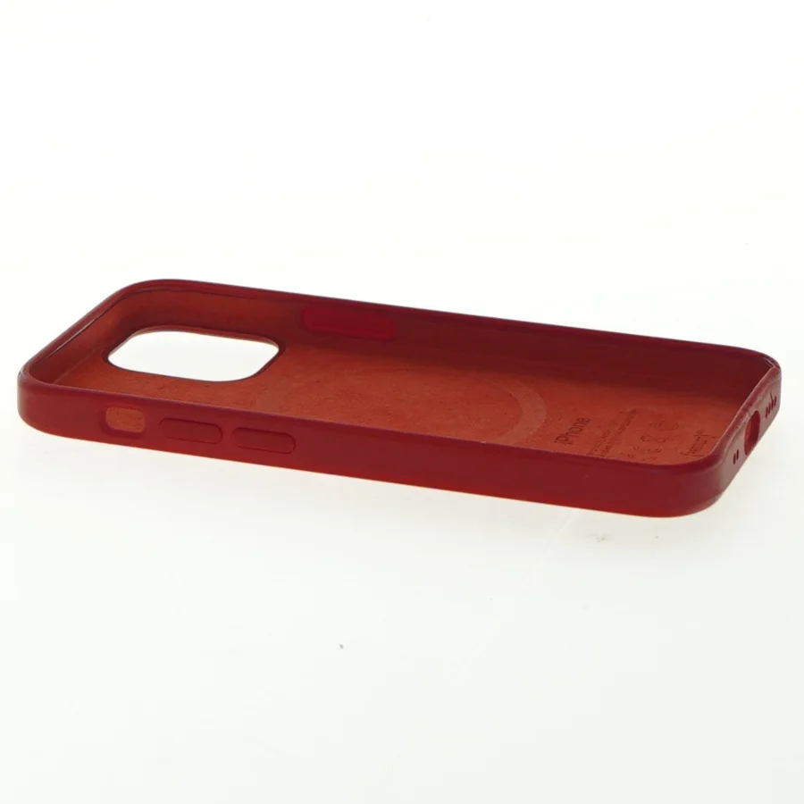 iPhone MAGSAFE silikonecover fra Apple (str. 13,5x7 cm)