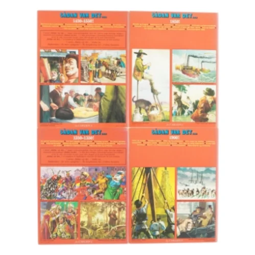 Sådan var det.. en billedekavalade (4 stk)(Bog)