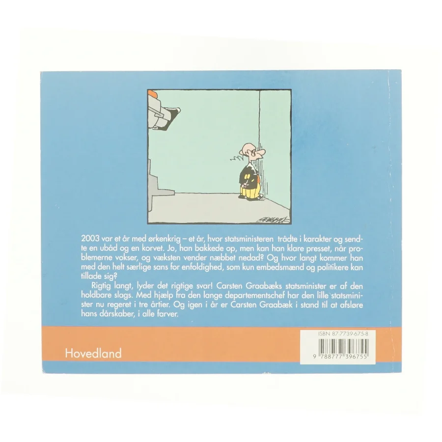 I krig med statsministeren af Carsten Graabæk (Bog)