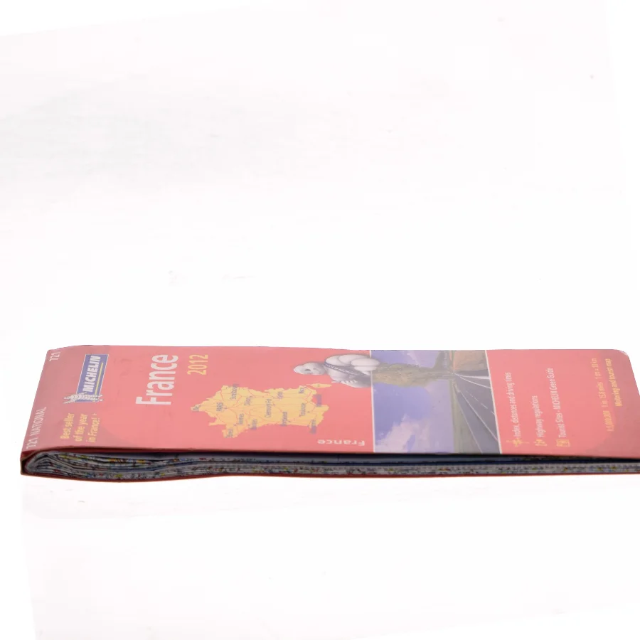 Michelin kort over Frankrig 2012 fra Michelin (Bog)