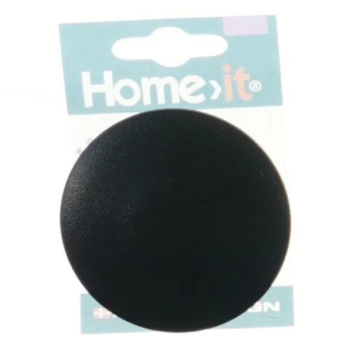 Sort møbelknop (str. 8 cm)