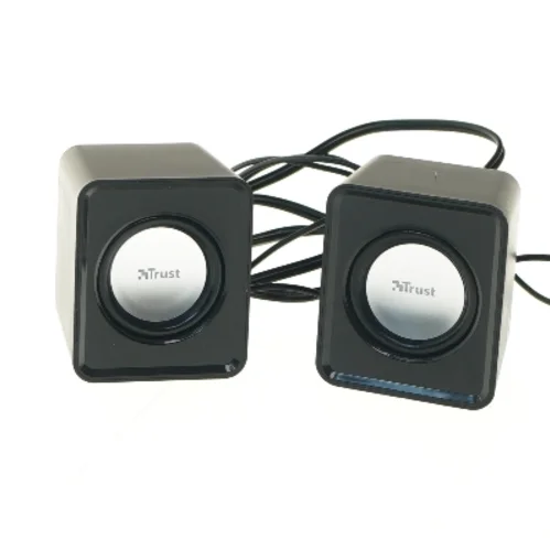 Sæt med Trust højtalere fra Trust (str. 2 stk 7,5 cm)