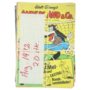 Anders And & Co. blade, 1972, 20 stk