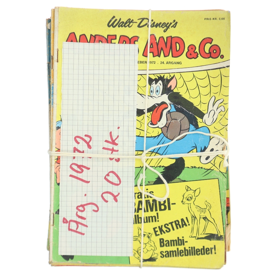 Anders And & Co. blade, 1972, 20 stk