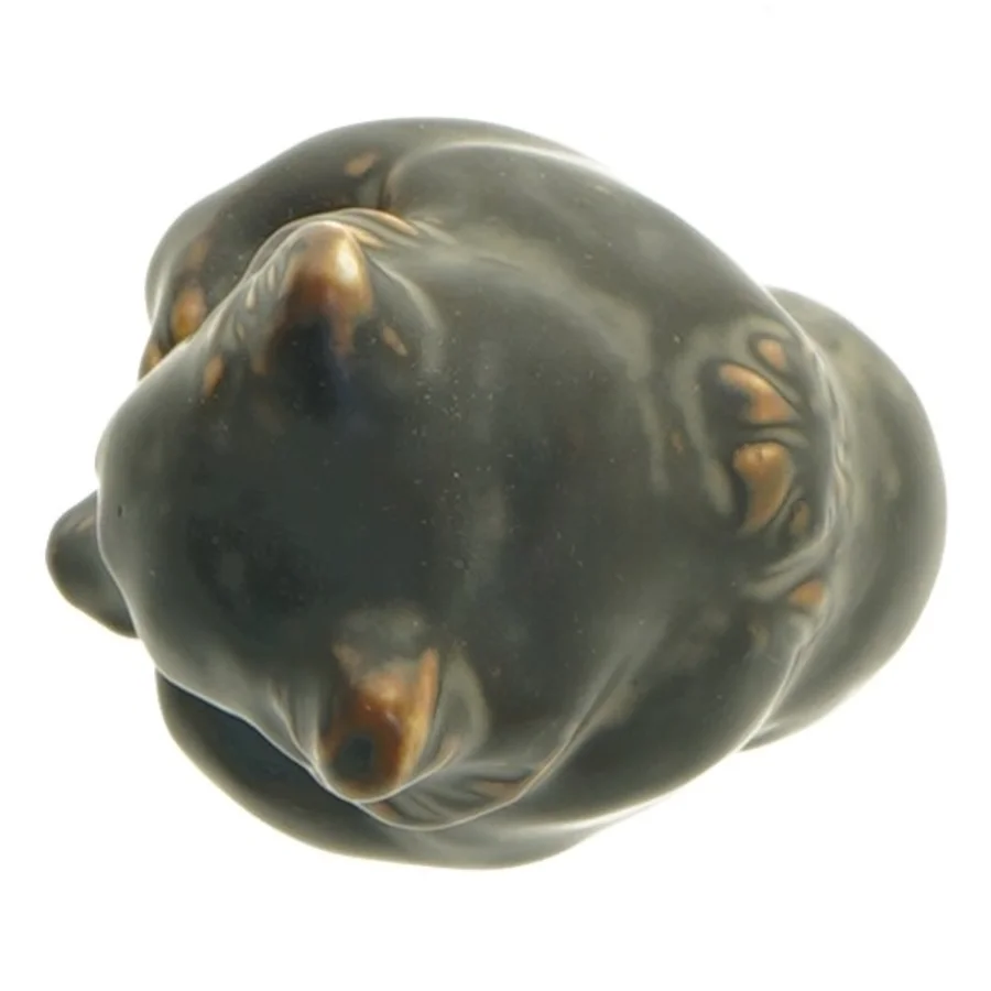 Keramisk bjørne figur fra Royal Copenhagen (str. 9 cm)