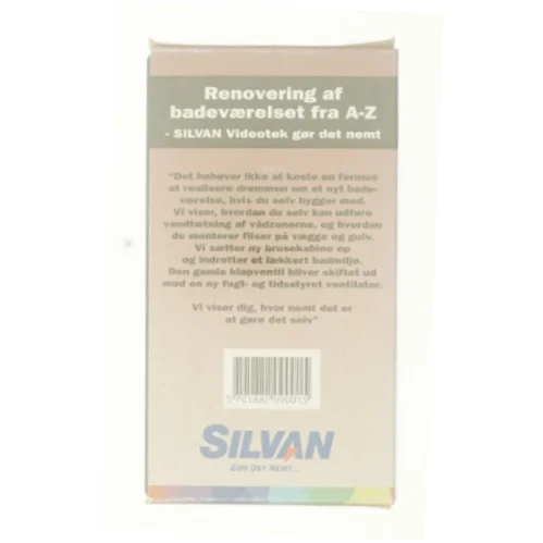Renovering af badeværelse VHS fra Silvan