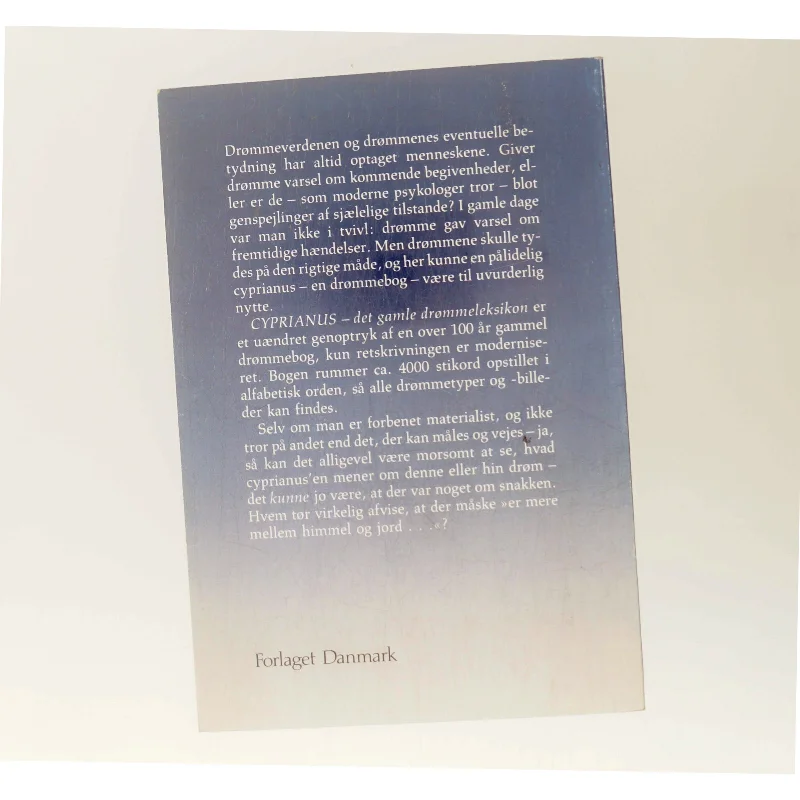 Cyprianus - det gamle drømmeleksikon (Bog)
