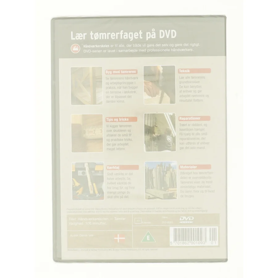 Håndværkerskolen, tømrer udendørs