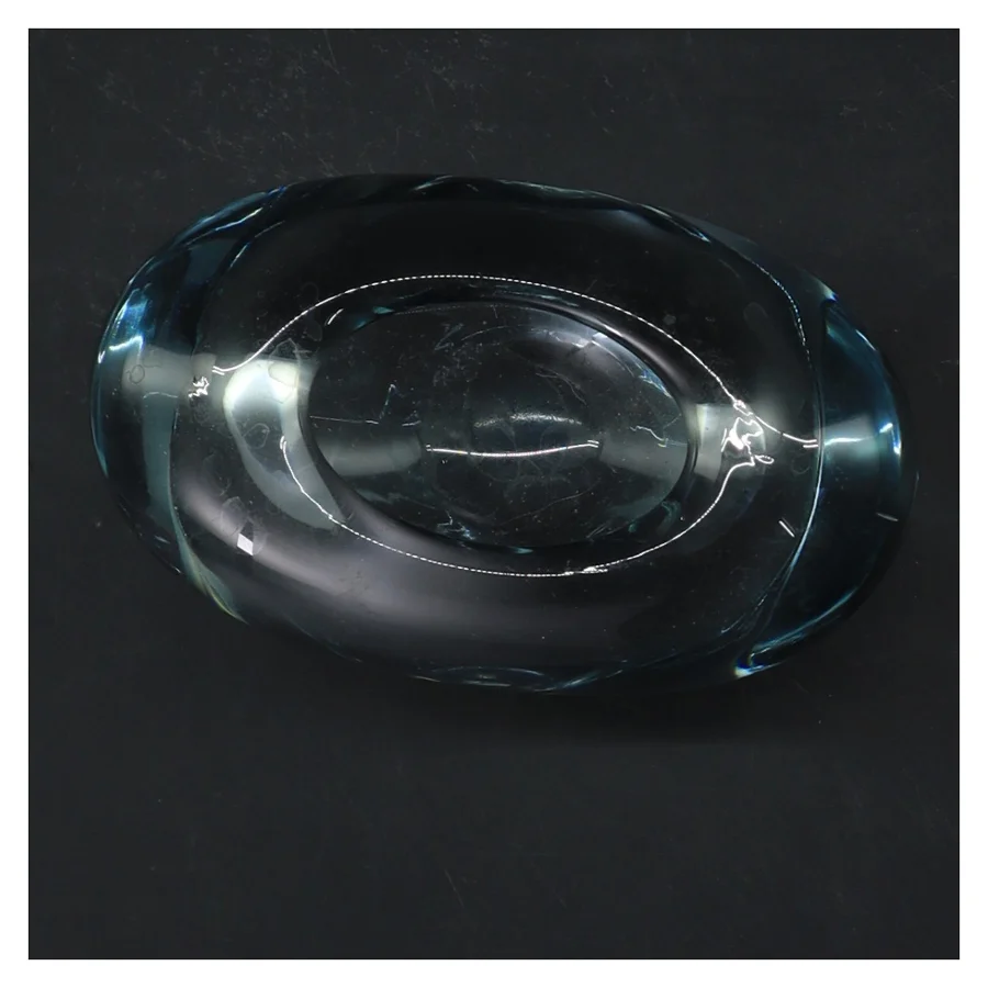 Glasvase, hjerteformet (str. 11,5 cm)