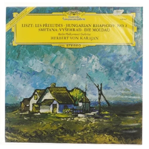 Liszt og Smetana LP med Berliner Philharmoniker
