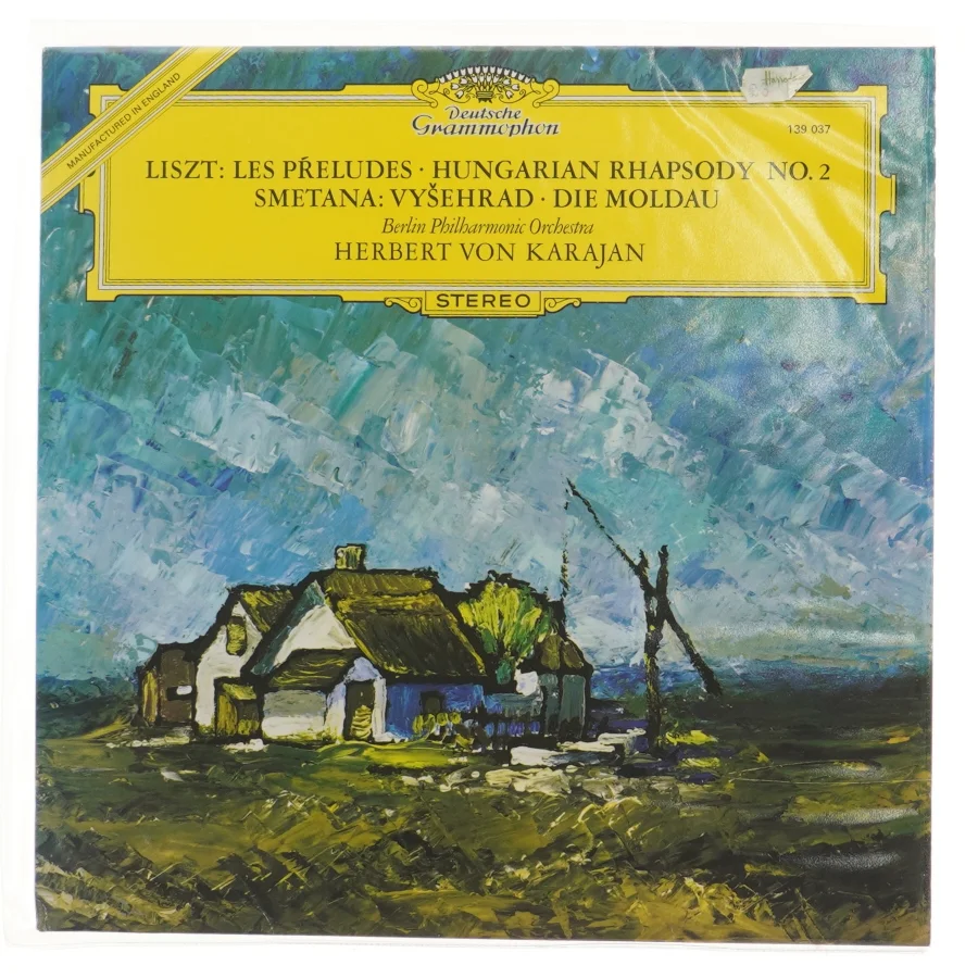 Liszt og Smetana LP med Berliner Philharmoniker