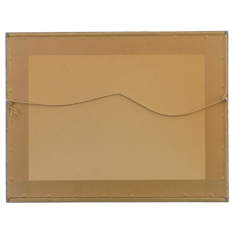 Skibsillustration i ramme (str. 36x27,5 cm)